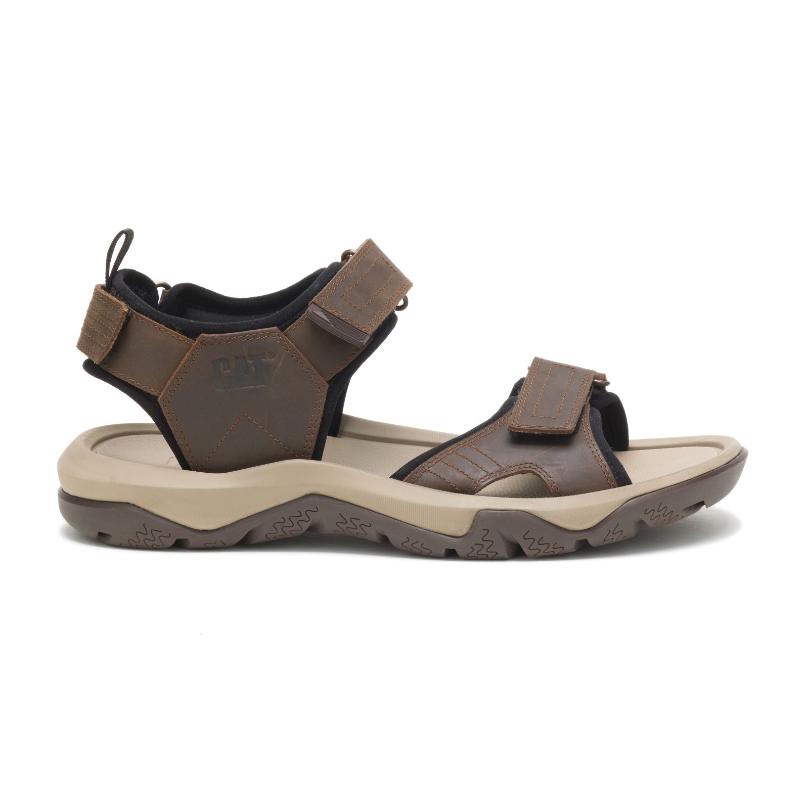 Caterpillar Men's Waylon Sandals Chocolate Brown CAT-20435